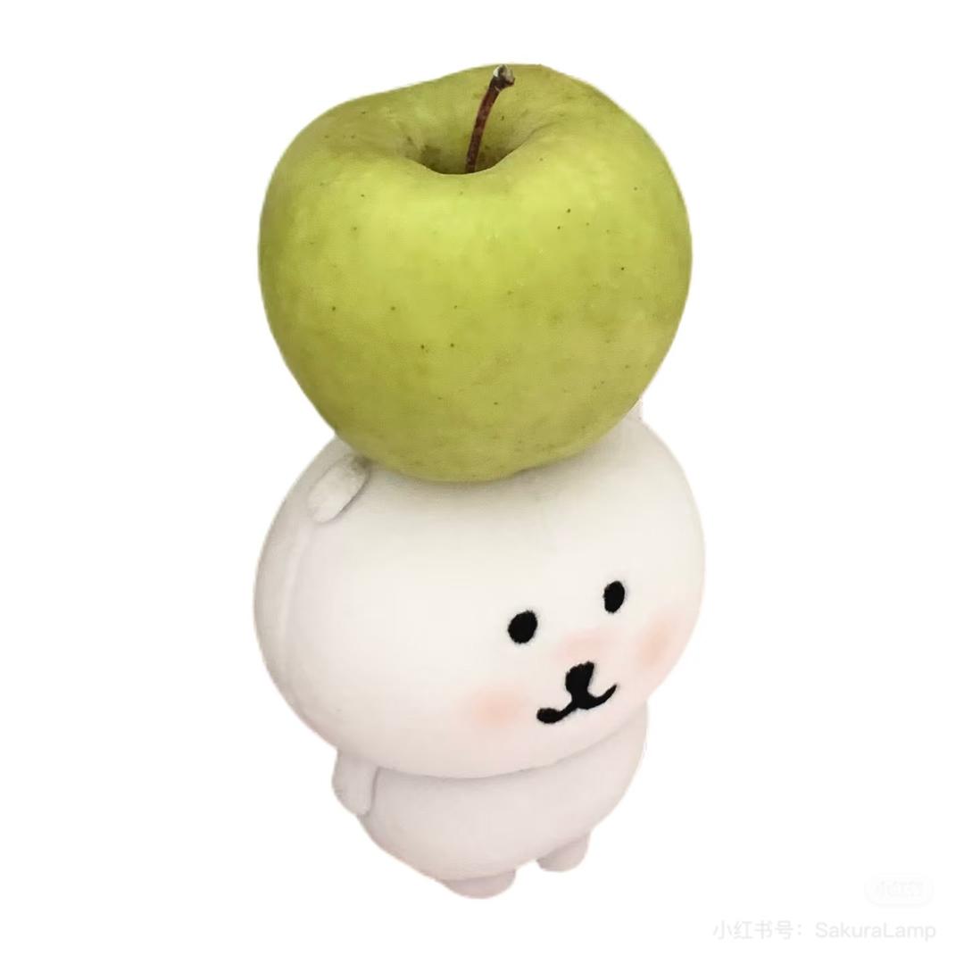 猫头上顶着苹果🍏•ᴥ•🍏