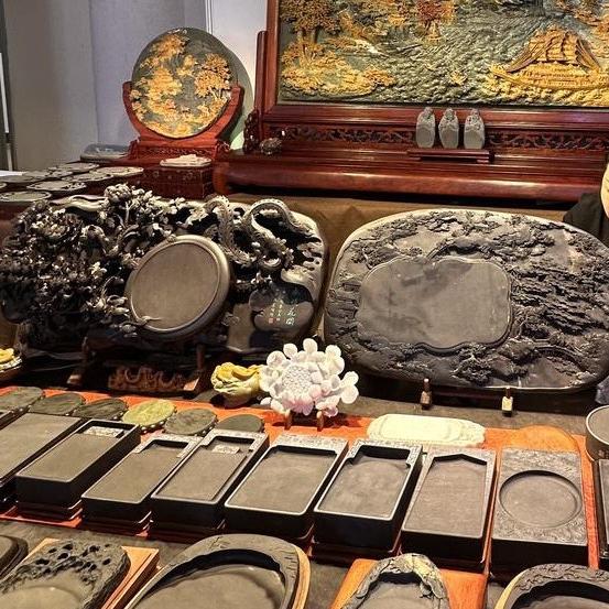臻宝端砚茶盘