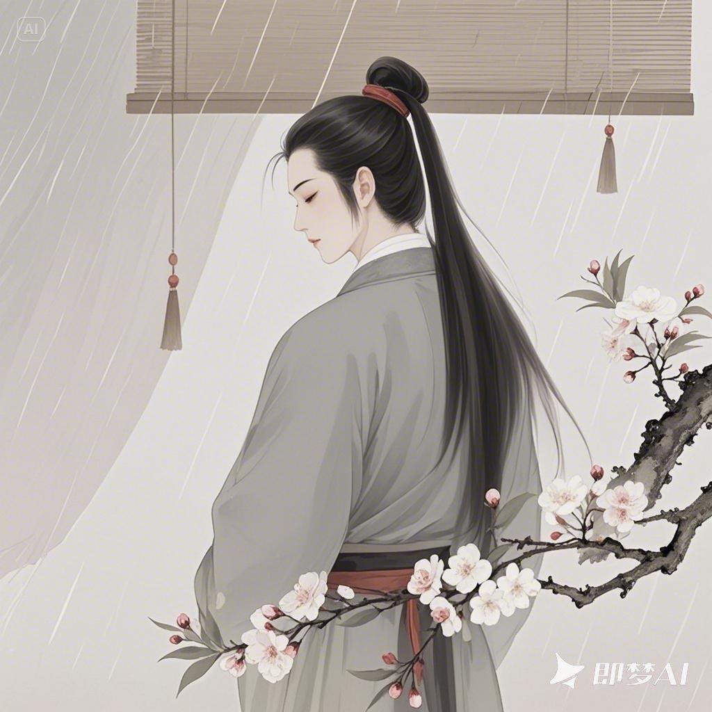 海棠听雨
