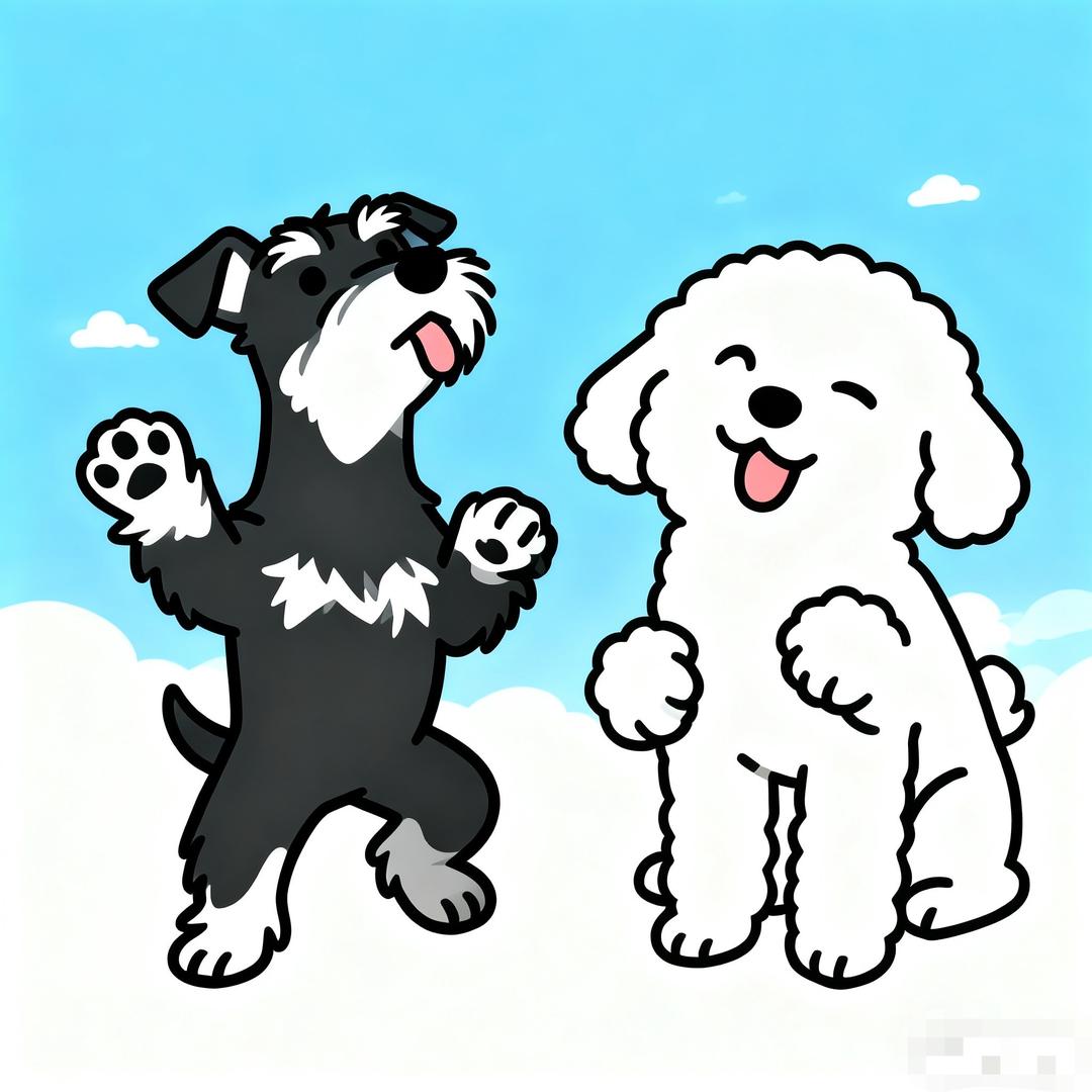 壮壮家的雪纳瑞 比熊和泰迪类