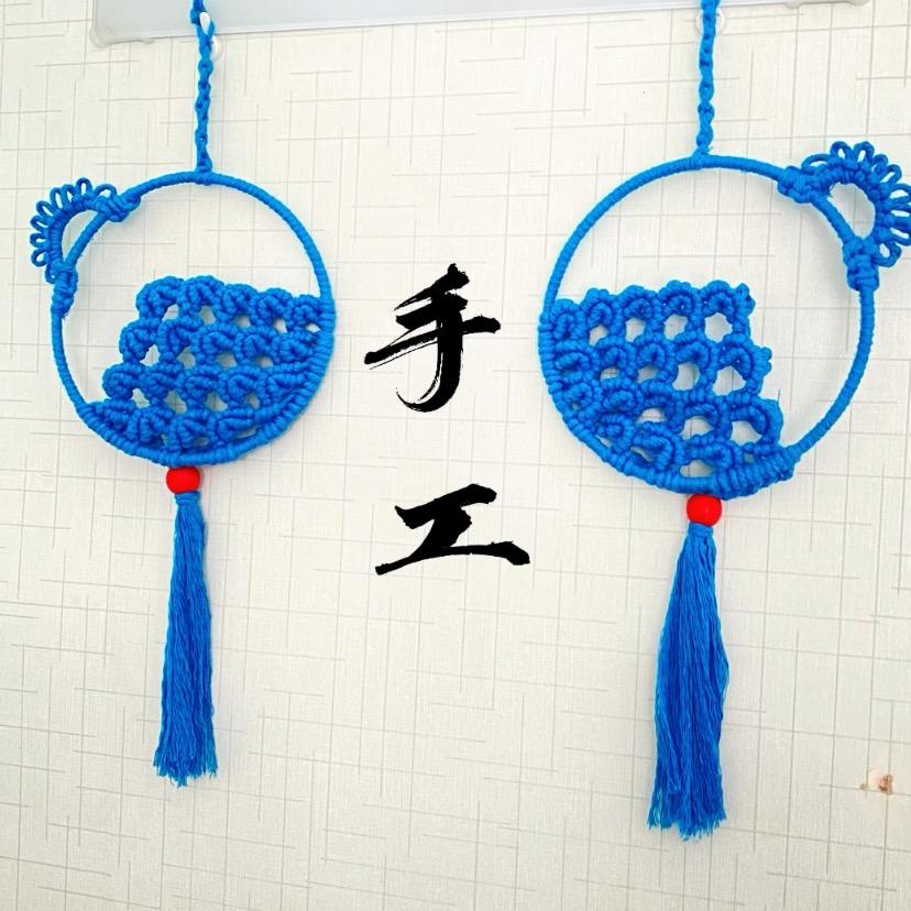 织女手工编织