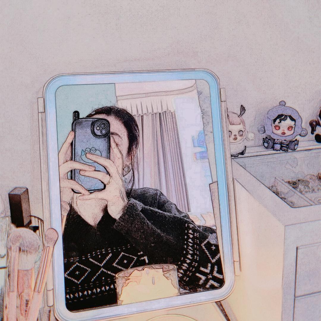 与神明看日落  .