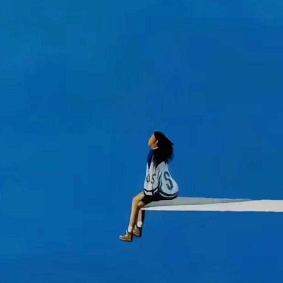 蓝蓝的天～