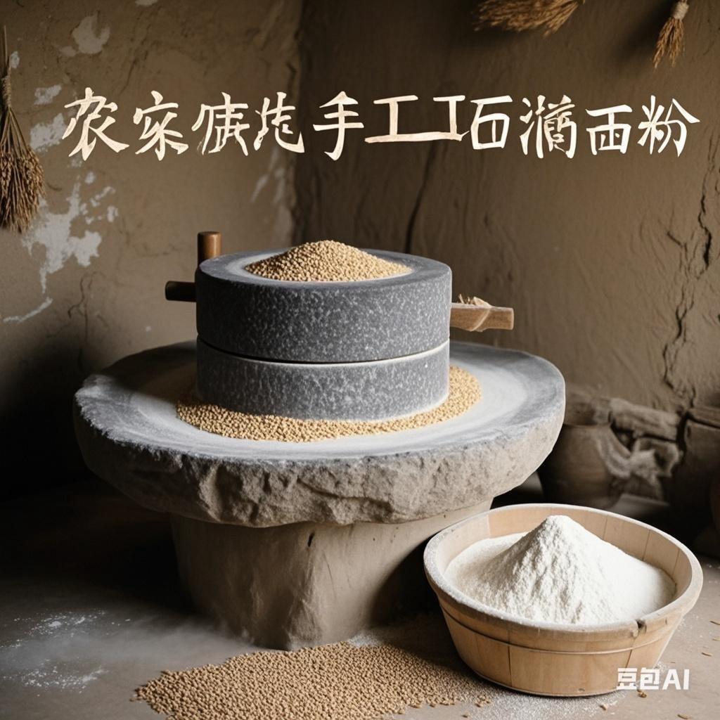 莹乐纯手工石磨杂粮面粉店