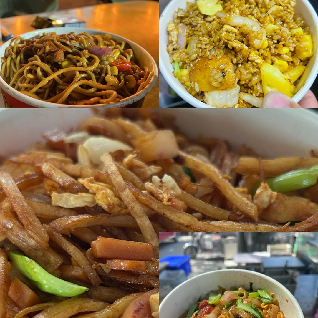 威县洋芋凉面铁板炒饭