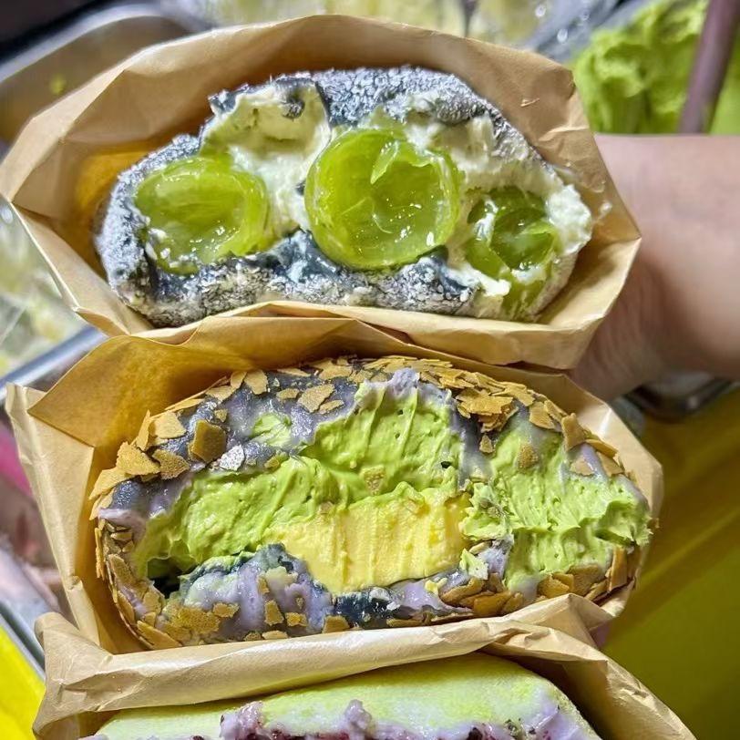 10元网红水果奶酪麻糍