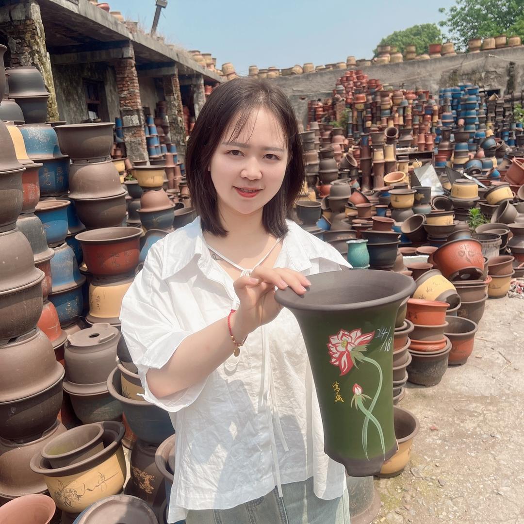 宜兴一堂彩紫砂园艺