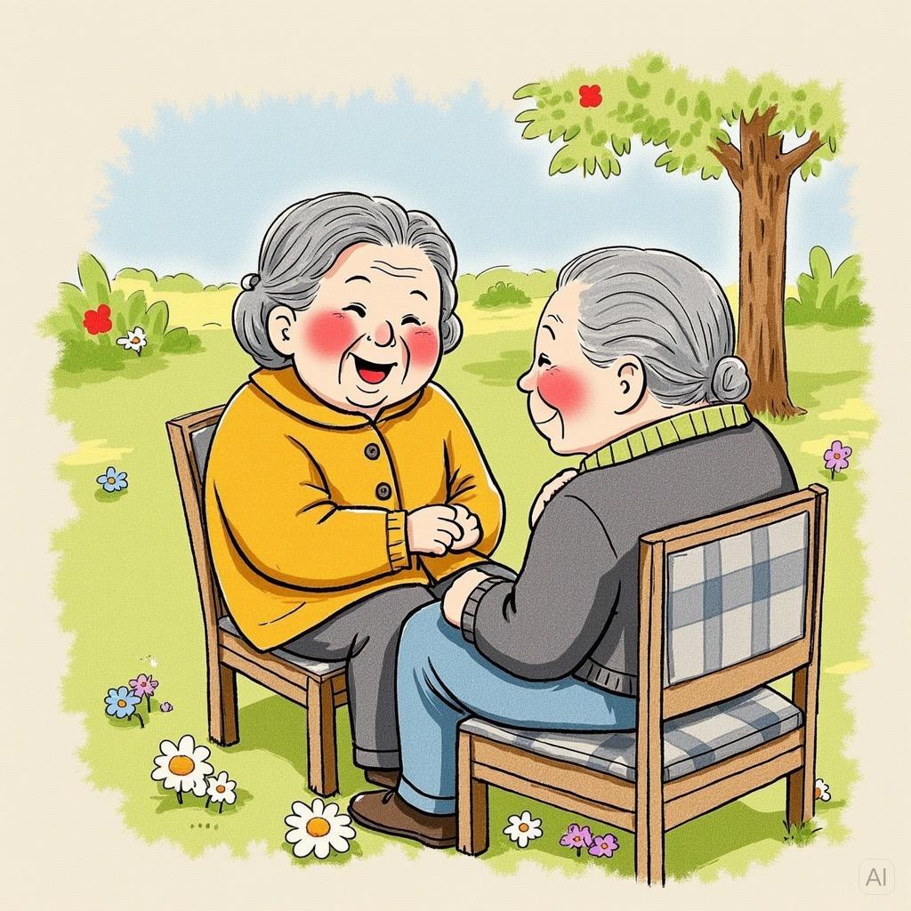 治愈系可可老奶奶