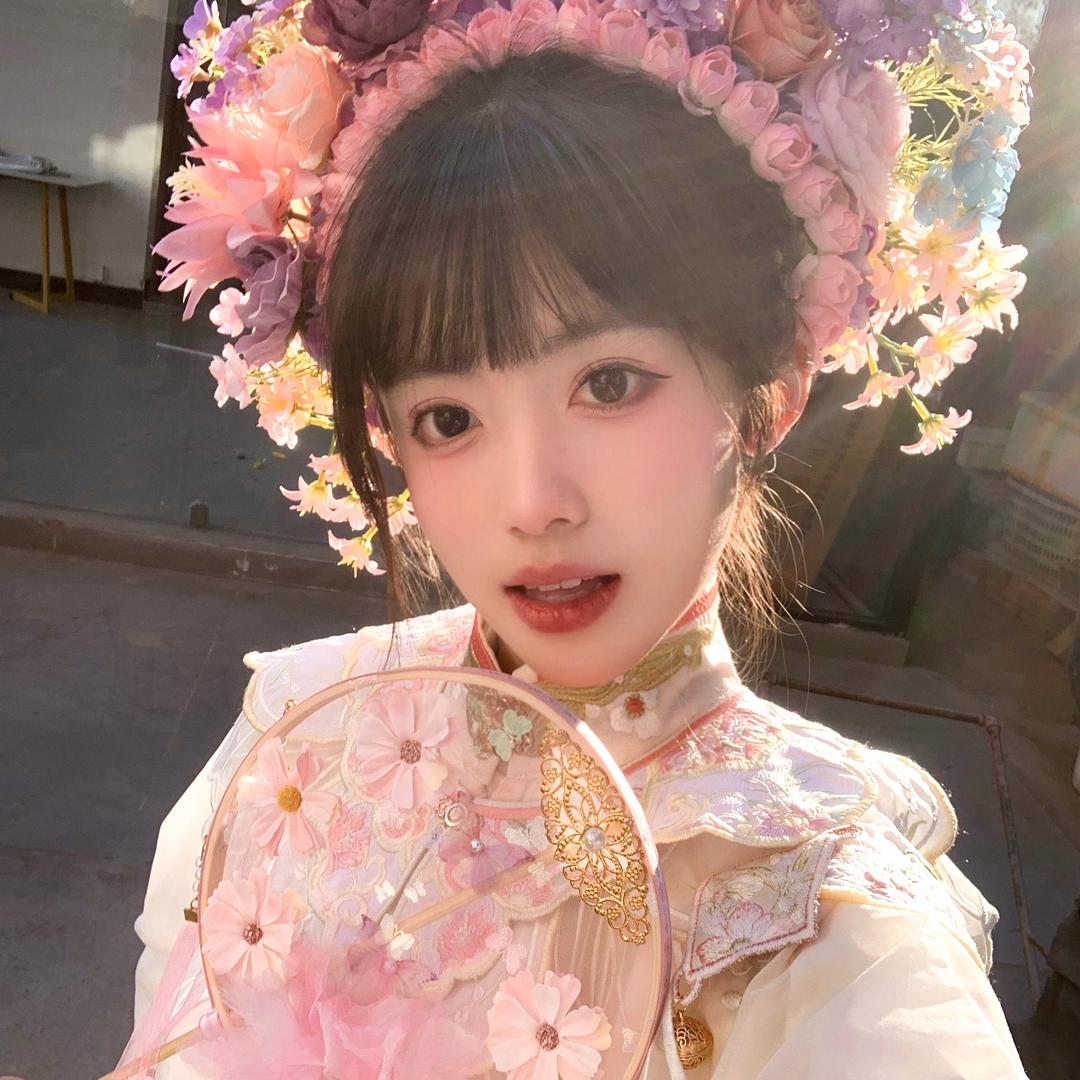 阿惠簪花写真