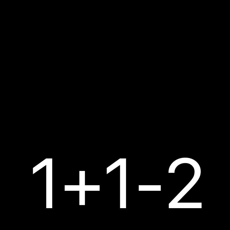 1+1-2