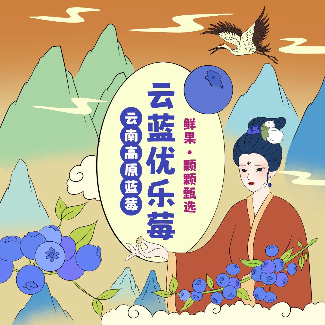 云蓝优乐莓水果旗舰店
