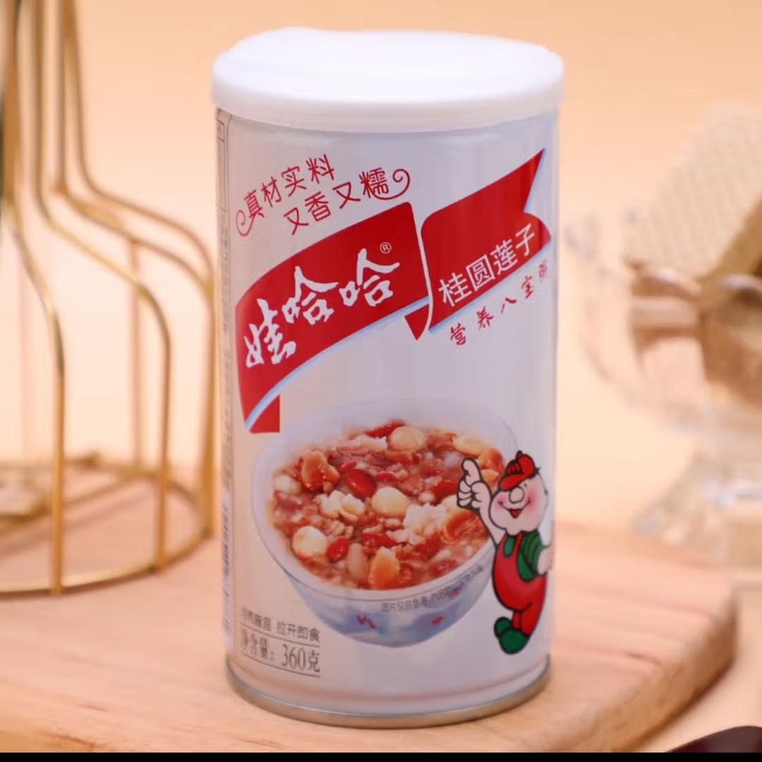 哇哈哈八宝粥工厂直播间