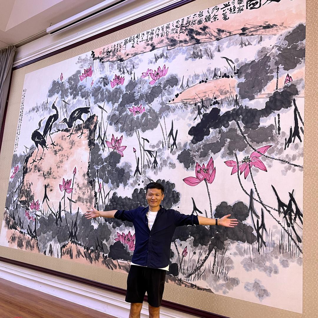 路遥赏画