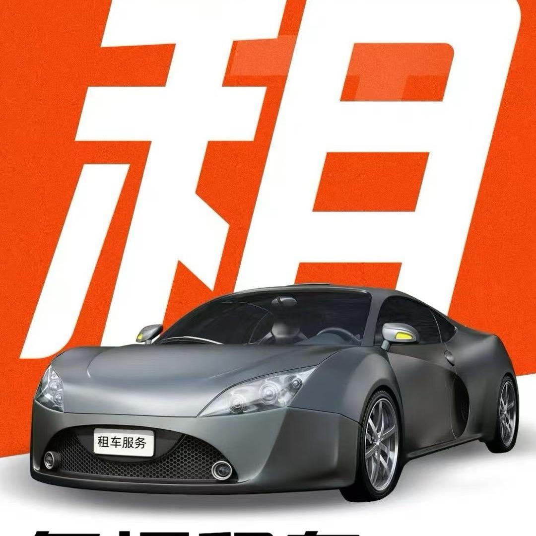 努力的汽车租赁人