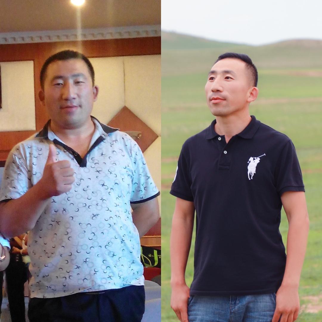 瘦了80斤的胖子