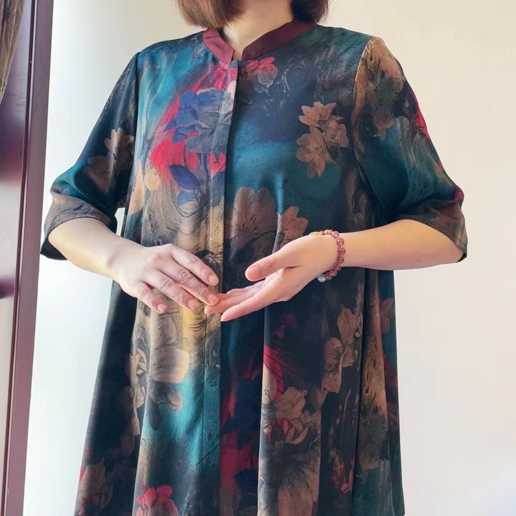 国风古韵优雅妈妈装