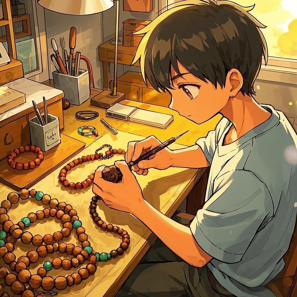 琢器雕刻师-苇苇