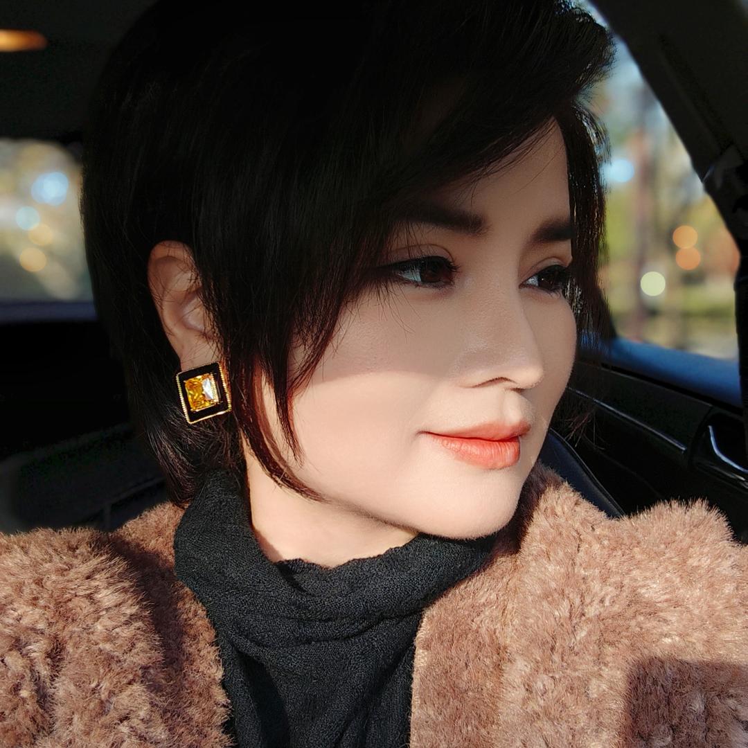 杨子微胖穿搭