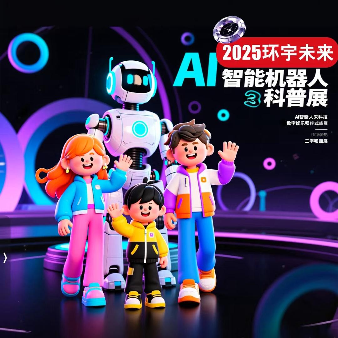 环宇未来科技展厅2025环宇未来•AI智能机器人科普展
