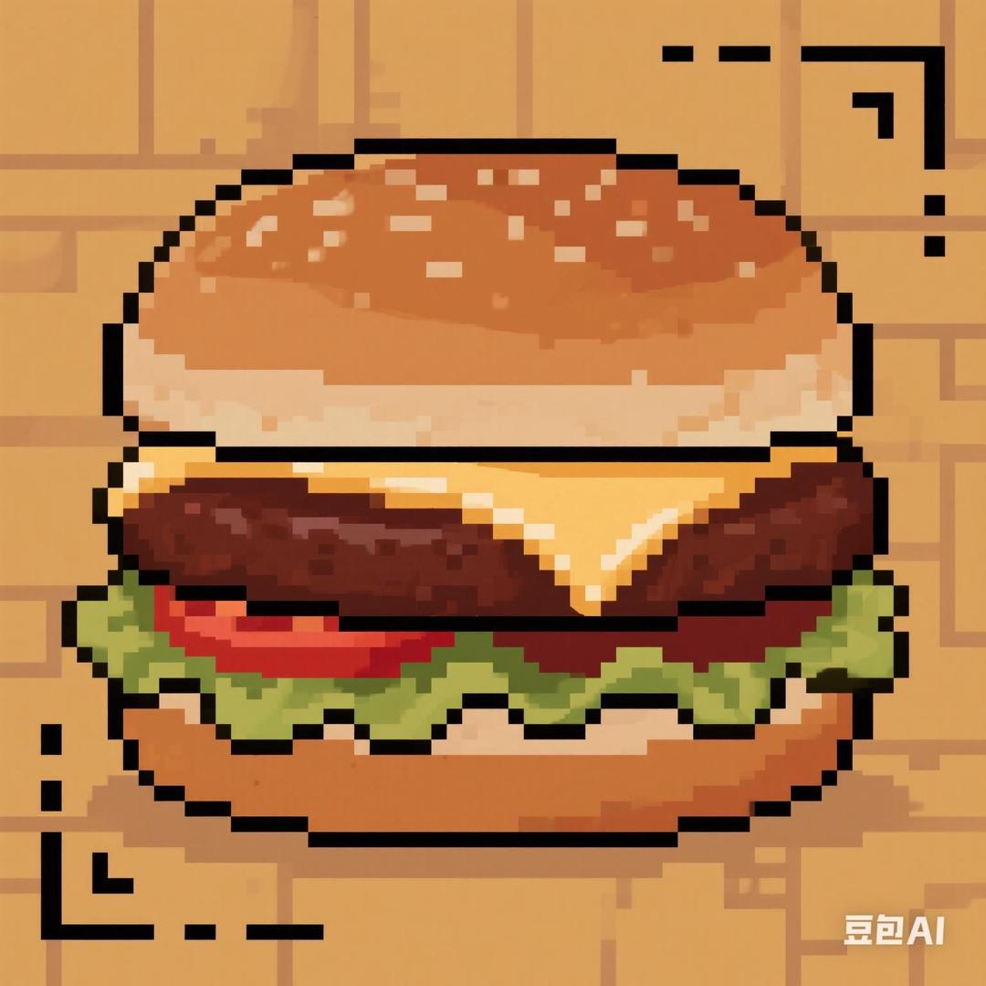 双层牛肉芝士堡