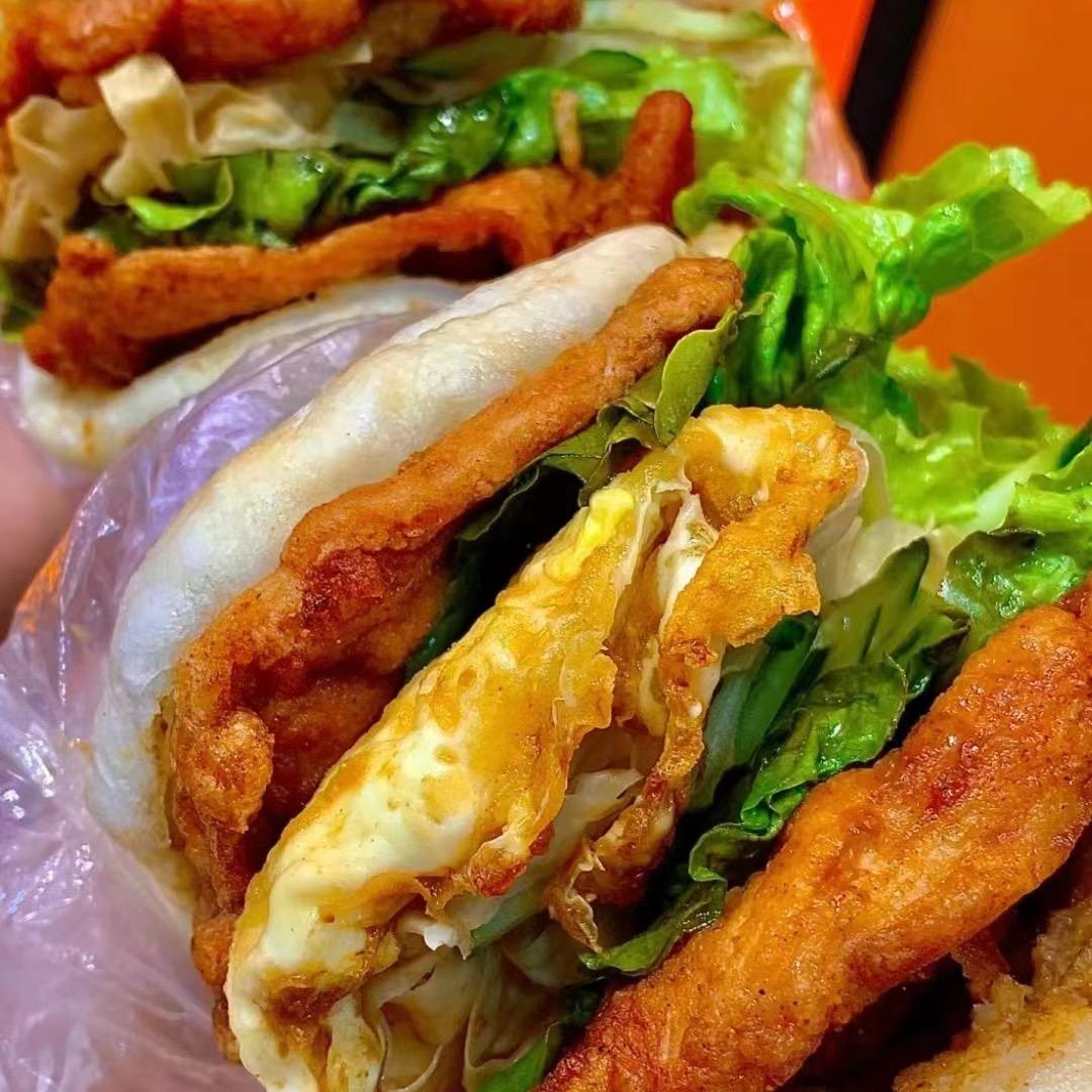 饼王日记超大里脊肉饼总部