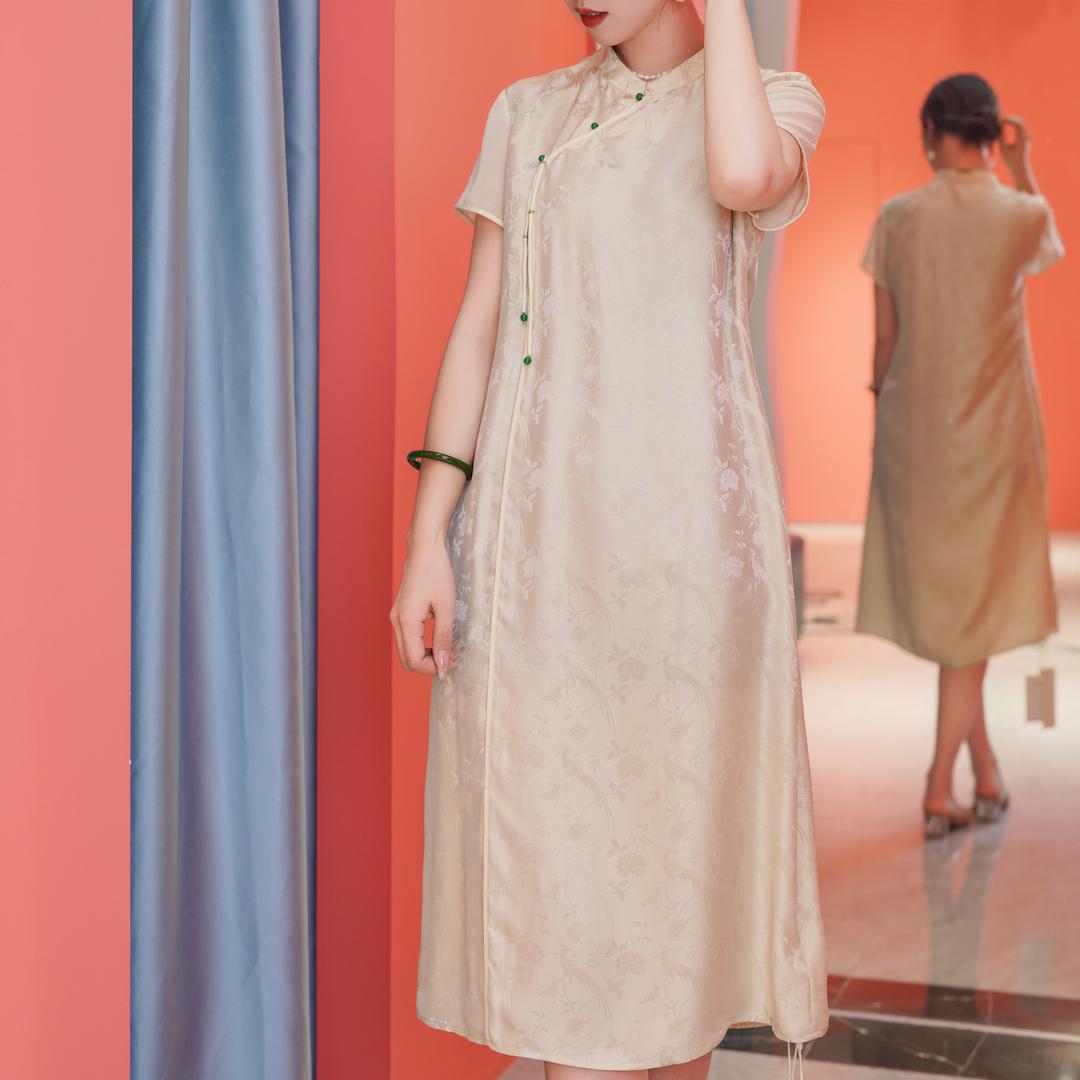 香渐真丝香云纱女装