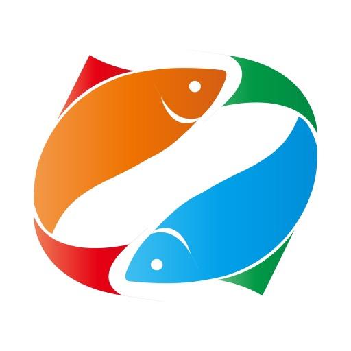 白鸟观鱼