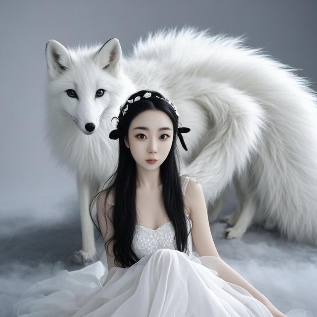 玖尾白狐