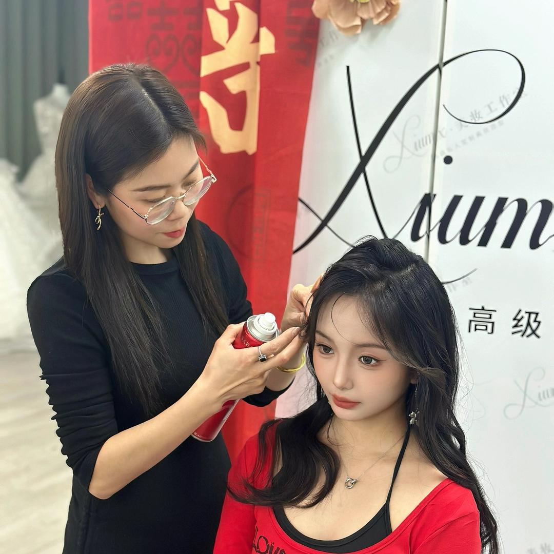 上饶新娘跟妆-文秀