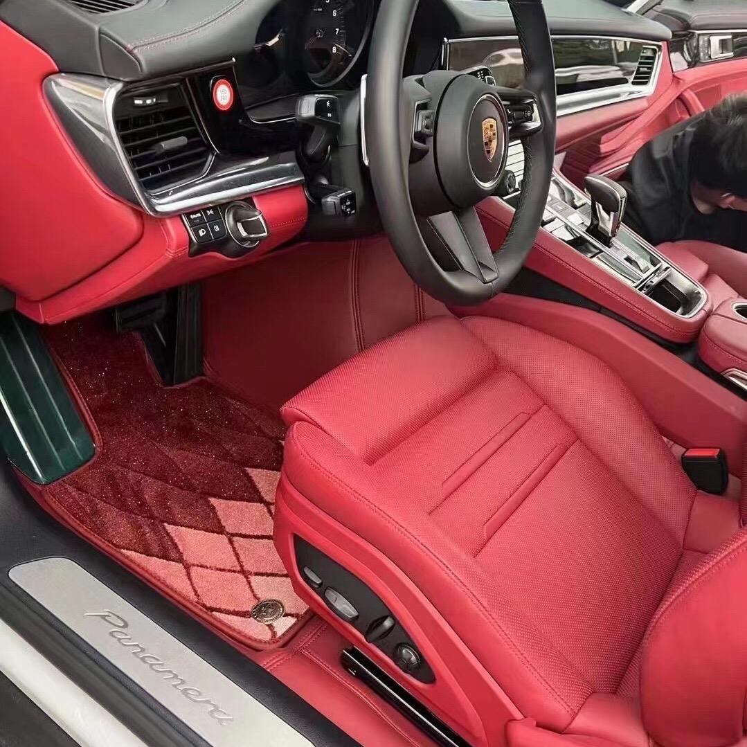 🚗汽车360航空软包脚垫