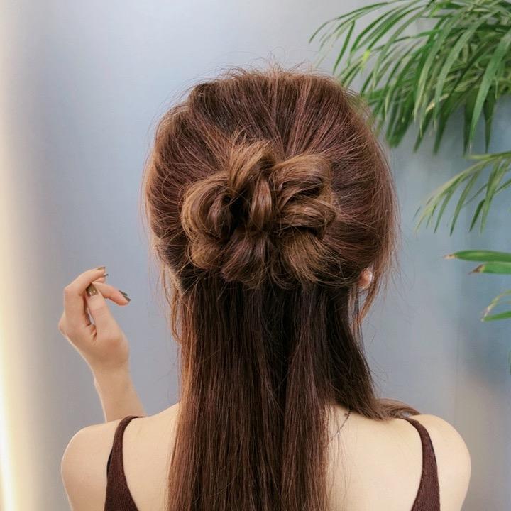 洛秀儿汉服发型分享