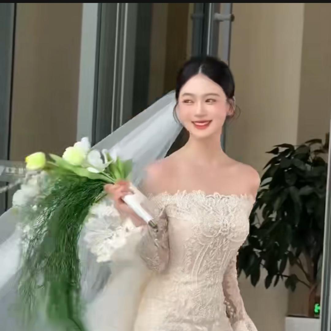 在内丘做婚纱的玲玲