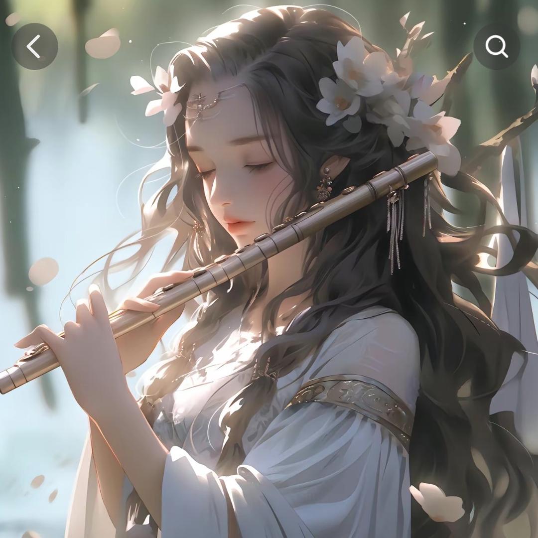 吹笛子的小白菜