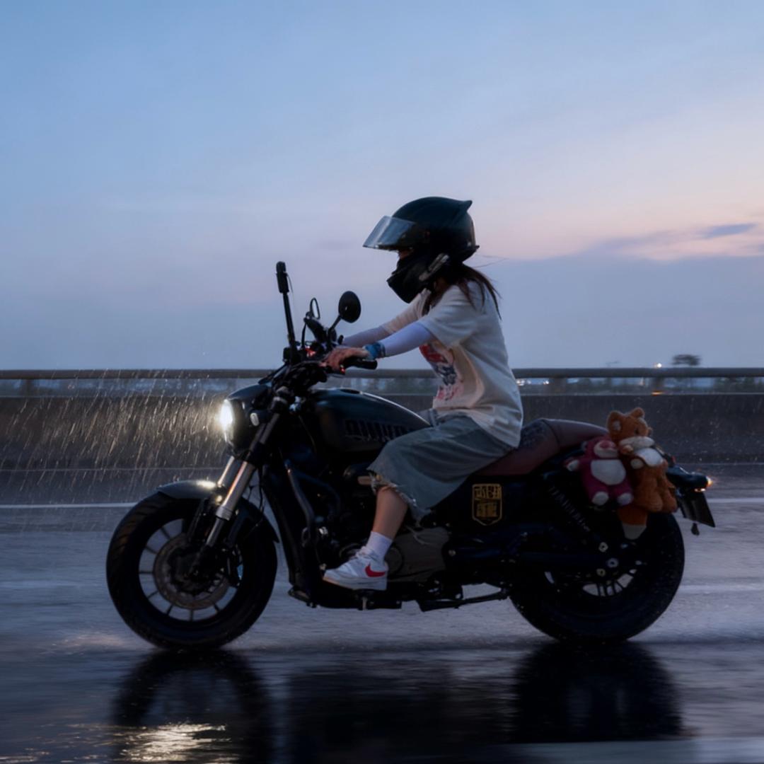 做夢都在騎摩托🏍️