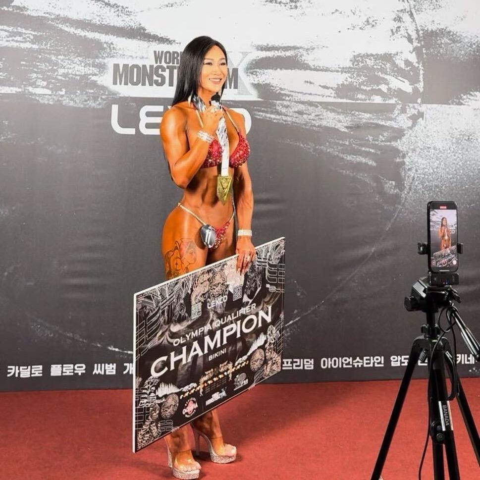 张梦茹IFBB PRO 2025美奥选手