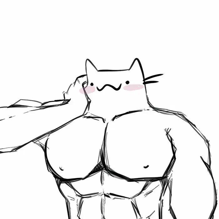 猛扇猫咪那张好嘴