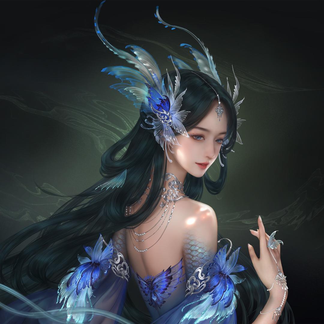 夜白月x