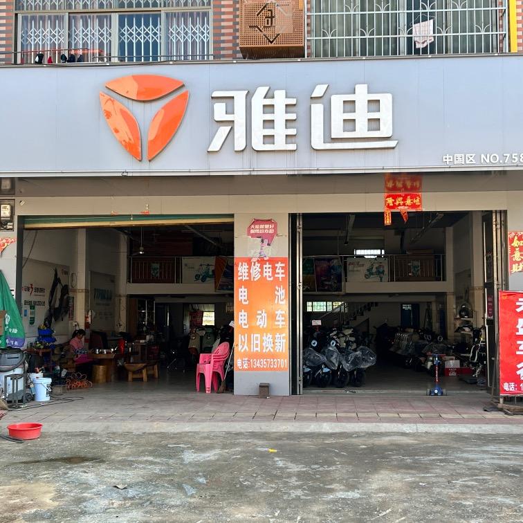 金装镇永盛车行雅迪电动车