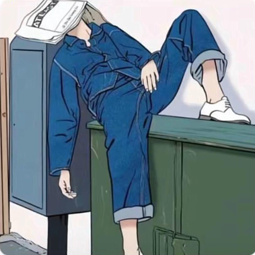 是个脑袋人