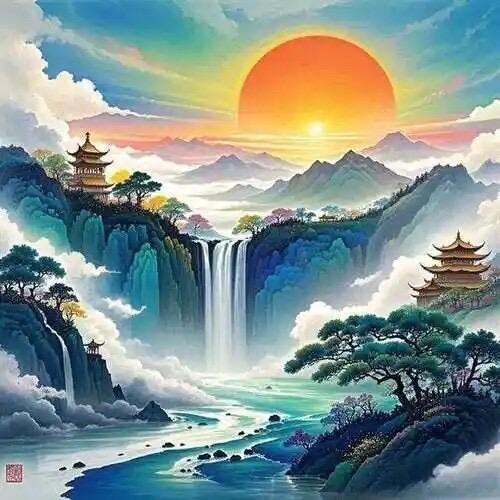 清风月影