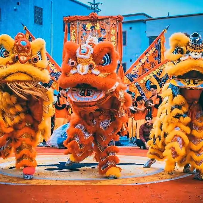 敦煌市精武堂醒狮团🦁