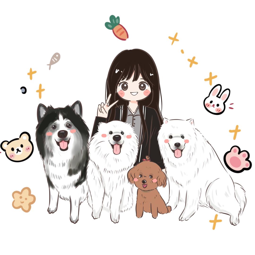 家有四只贪吃汪