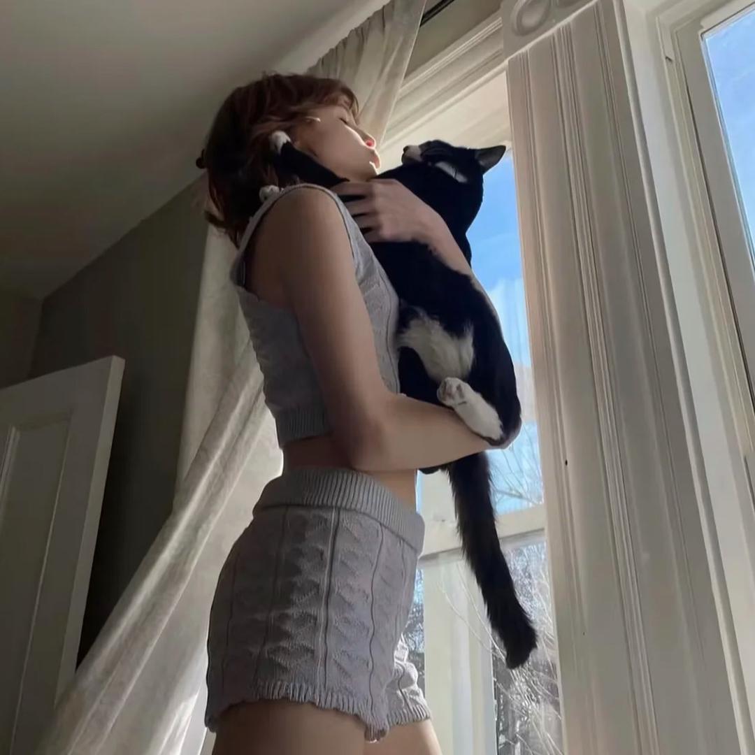 我的猫很爱我