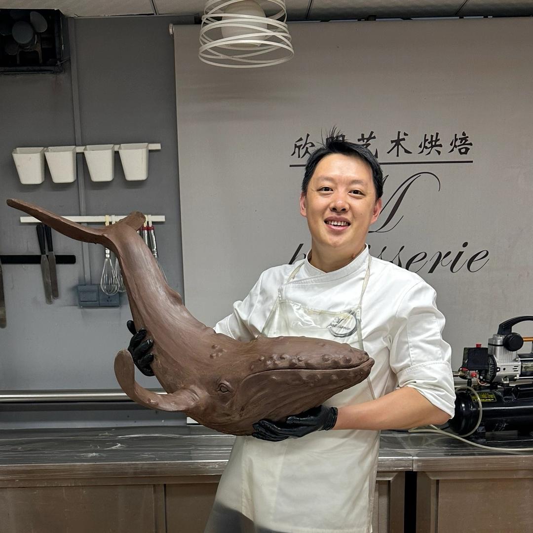 欣明巧克力装饰雕塑
