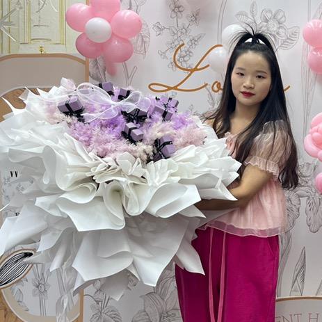 花涧溪花艺【收学图】