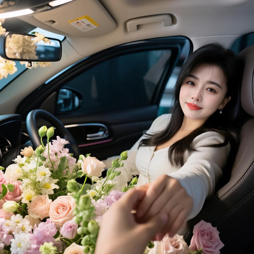 有酒窝的Miss Liu