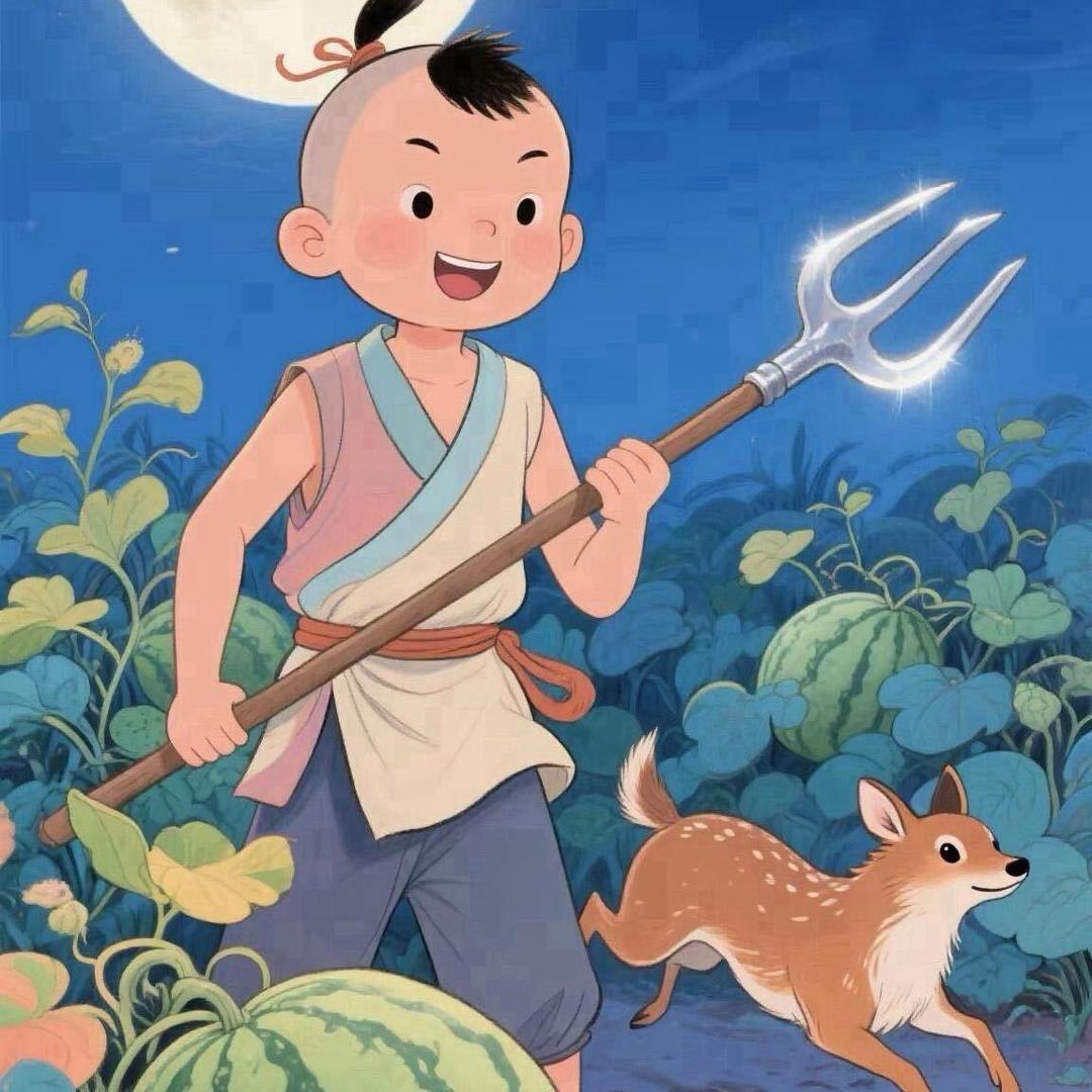 瓜田月下蛇皮走位反杀吃闰土瓜的猹