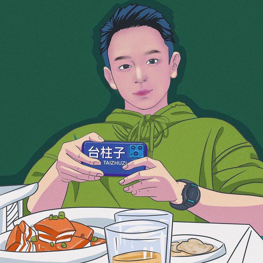 都江堰景区台柱子
