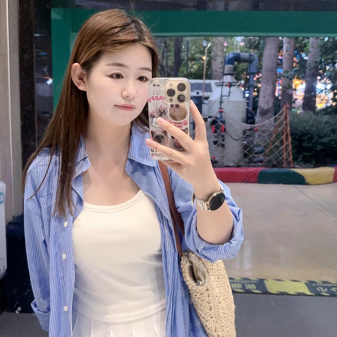 我脸¹点也不圆，明天再减肥叭😉