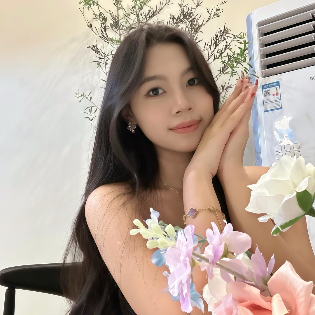 单眼皮的大眼妹